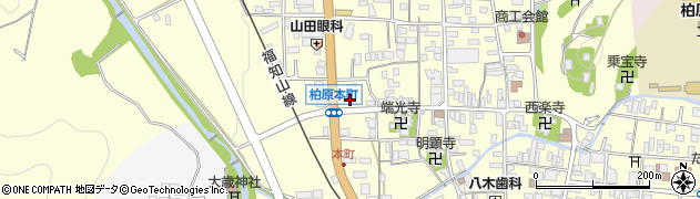 兵庫県丹波市柏原町柏原1297周辺の地図