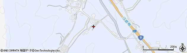 京都府京丹波町（船井郡）新水戸（徳尾）周辺の地図
