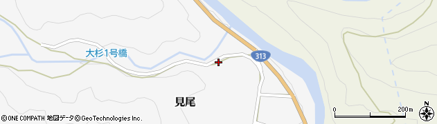 岡山県真庭市見尾211周辺の地図