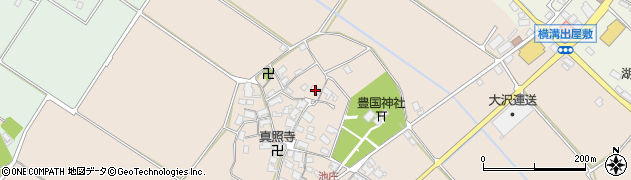 滋賀県東近江市池庄町1410周辺の地図