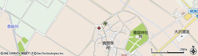 滋賀県東近江市池庄町1391周辺の地図