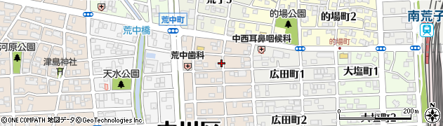 愛知県名古屋市中川区草平町1丁目52周辺の地図