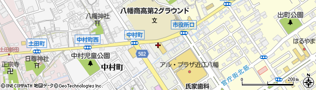 ユタカ薬局　近江八幡周辺の地図