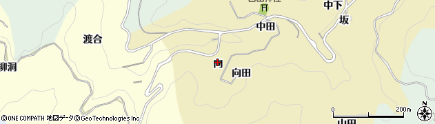 愛知県豊田市漆畑町向周辺の地図