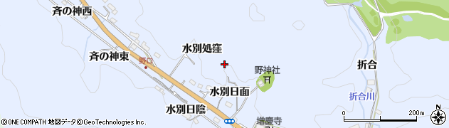 愛知県豊田市野口町周辺の地図