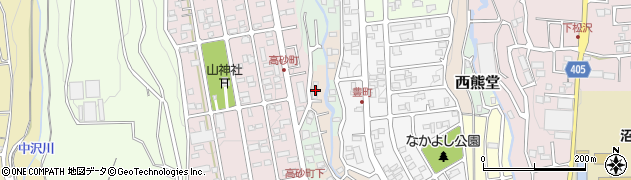 静岡県沼津市東熊堂156周辺の地図