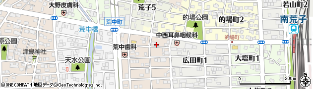 愛知県名古屋市中川区草平町1丁目23周辺の地図
