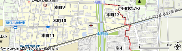 株式会社アキタ　サービスセンター周辺の地図