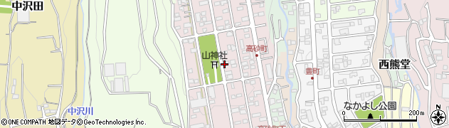 静岡県沼津市高砂町周辺の地図