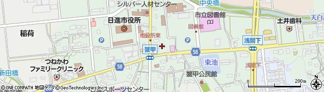名古屋銀行日進支店周辺の地図