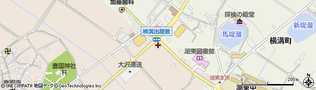 滋賀県東近江市池庄町34周辺の地図