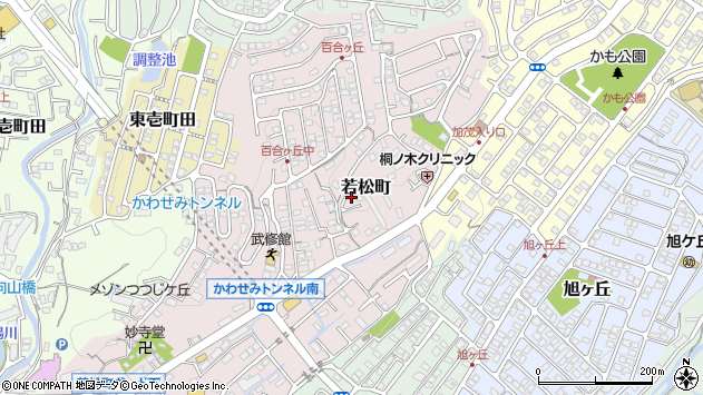 〒411-0024 静岡県三島市若松町の地図
