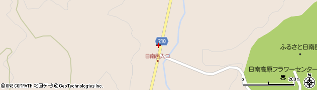 鳥取県日野郡日南町神戸上2653周辺の地図