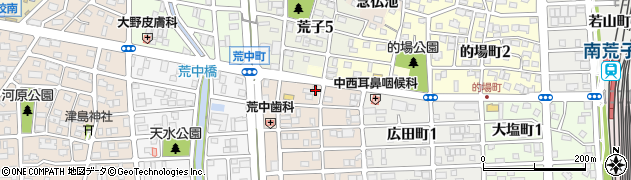 愛知県名古屋市中川区草平町1丁目6周辺の地図