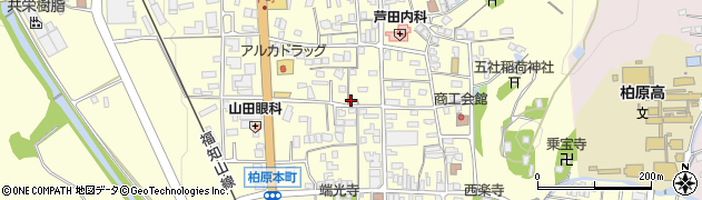 兵庫県丹波市柏原町柏原348周辺の地図