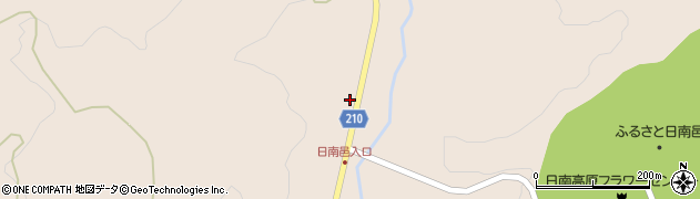 鳥取県日野郡日南町神戸上2655周辺の地図