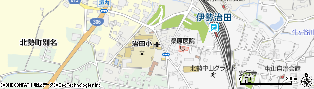 治田簡易郵便局周辺の地図