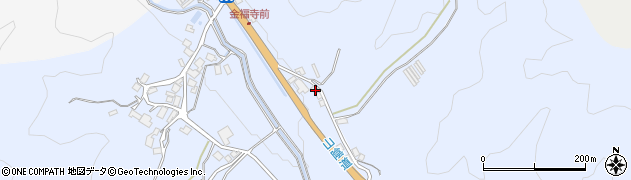 京都府船井郡京丹波町新水戸二反田周辺の地図