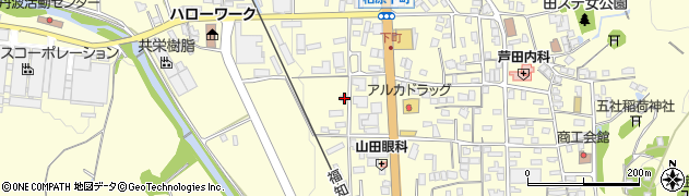 兵庫県丹波市柏原町柏原1512周辺の地図