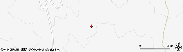 愛知県北設楽郡設楽町東納庫スゲ沢山周辺の地図