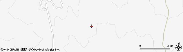 愛知県設楽町（北設楽郡）東納庫（スゲ沢山）周辺の地図