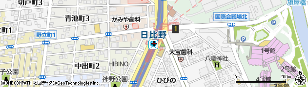 愛知県名古屋市熱田区周辺の地図