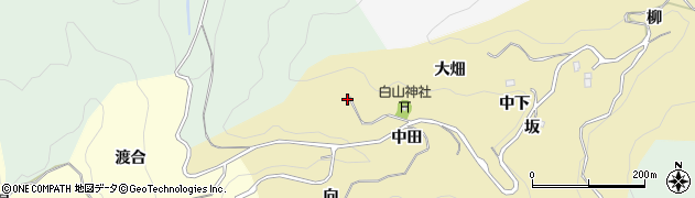 愛知県豊田市漆畑町（西）周辺の地図