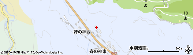 愛知県豊田市野口町（阿瀬房）周辺の地図