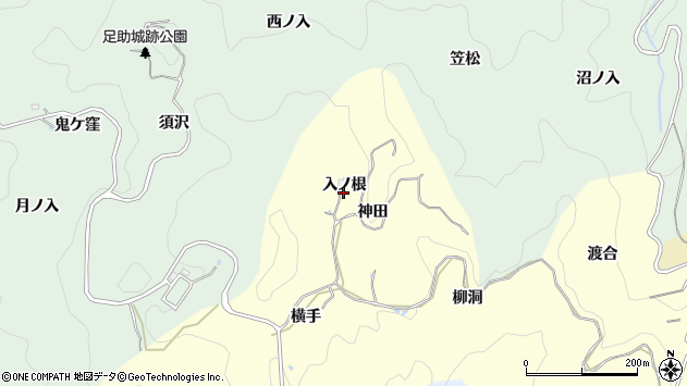 〒444-2417 愛知県豊田市室口町の地図