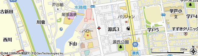 湯元別館周辺の地図