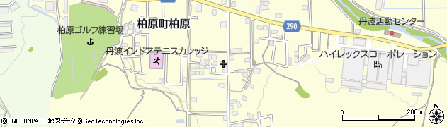 兵庫県丹波市柏原町柏原1822周辺の地図