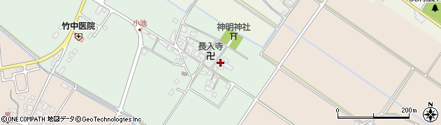滋賀県東近江市小池町81周辺の地図