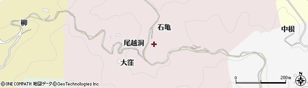 愛知県豊田市大蔵連町周辺の地図