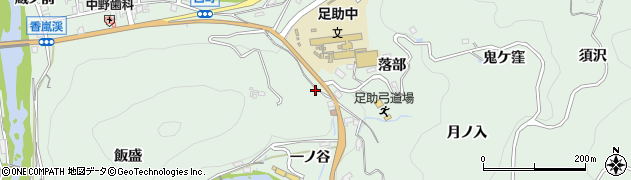 愛知県豊田市足助町一ノ谷53周辺の地図