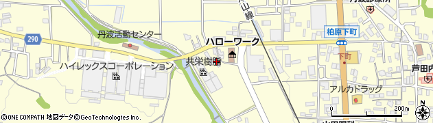 兵庫県丹波市柏原町柏原1540周辺の地図