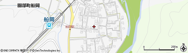 京都府南丹市園部町船岡堂坂22周辺の地図