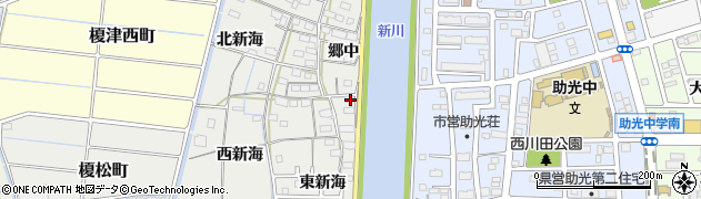 愛知県名古屋市中川区富田町大字榎津郷中1755周辺の地図