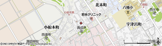 滋賀県近江八幡市新栄町6周辺の地図