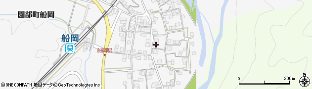 京都府南丹市園部町船岡（明石）周辺の地図