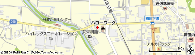 兵庫県丹波市柏原町柏原1571周辺の地図