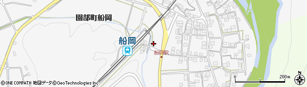京都府南丹市園部町船岡（柳瀬）周辺の地図