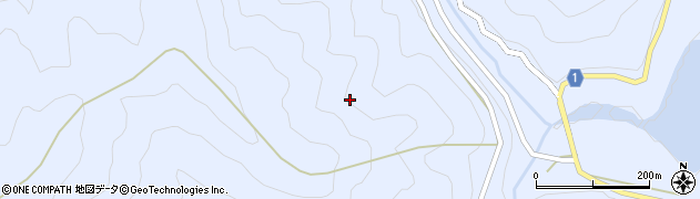 愛知県豊根村（北設楽郡）古真立（日カゲゾロ）周辺の地図