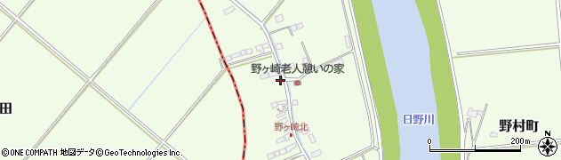 滋賀県近江八幡市野村町4283周辺の地図