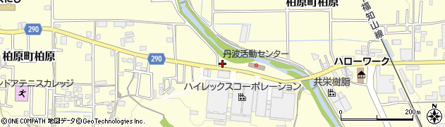 兵庫県丹波市柏原町柏原2291周辺の地図