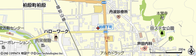 兵庫県丹波市柏原町柏原2886周辺の地図