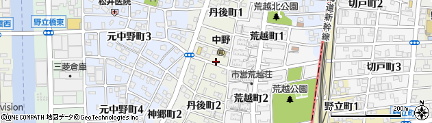 愛知県名古屋市中川区丹後町周辺の地図
