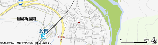 京都府南丹市園部町船岡堂坂10周辺の地図