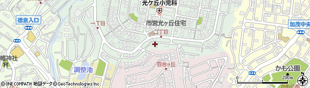 静岡県三島市光ケ丘4周辺の地図