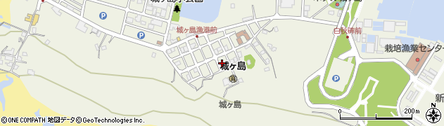 神奈川県三浦市三崎町城ヶ島447周辺の地図