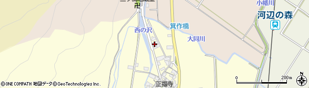 滋賀県東近江市五個荘伊野部町718周辺の地図